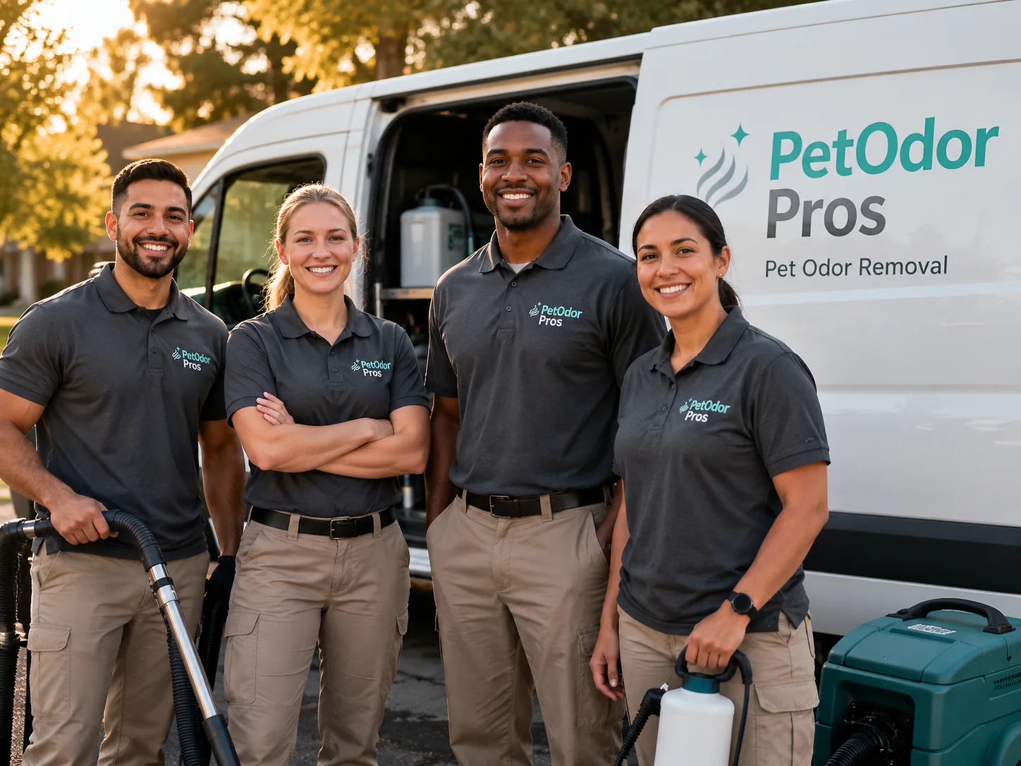 Pet Odor Removal team serving Webster, MA